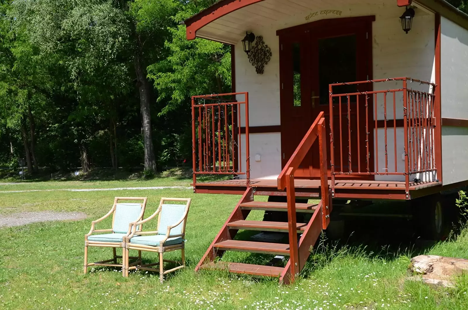 Wohnwagen Camping Giessenpark