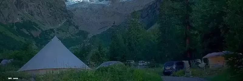 Zelt Camping Glaciers