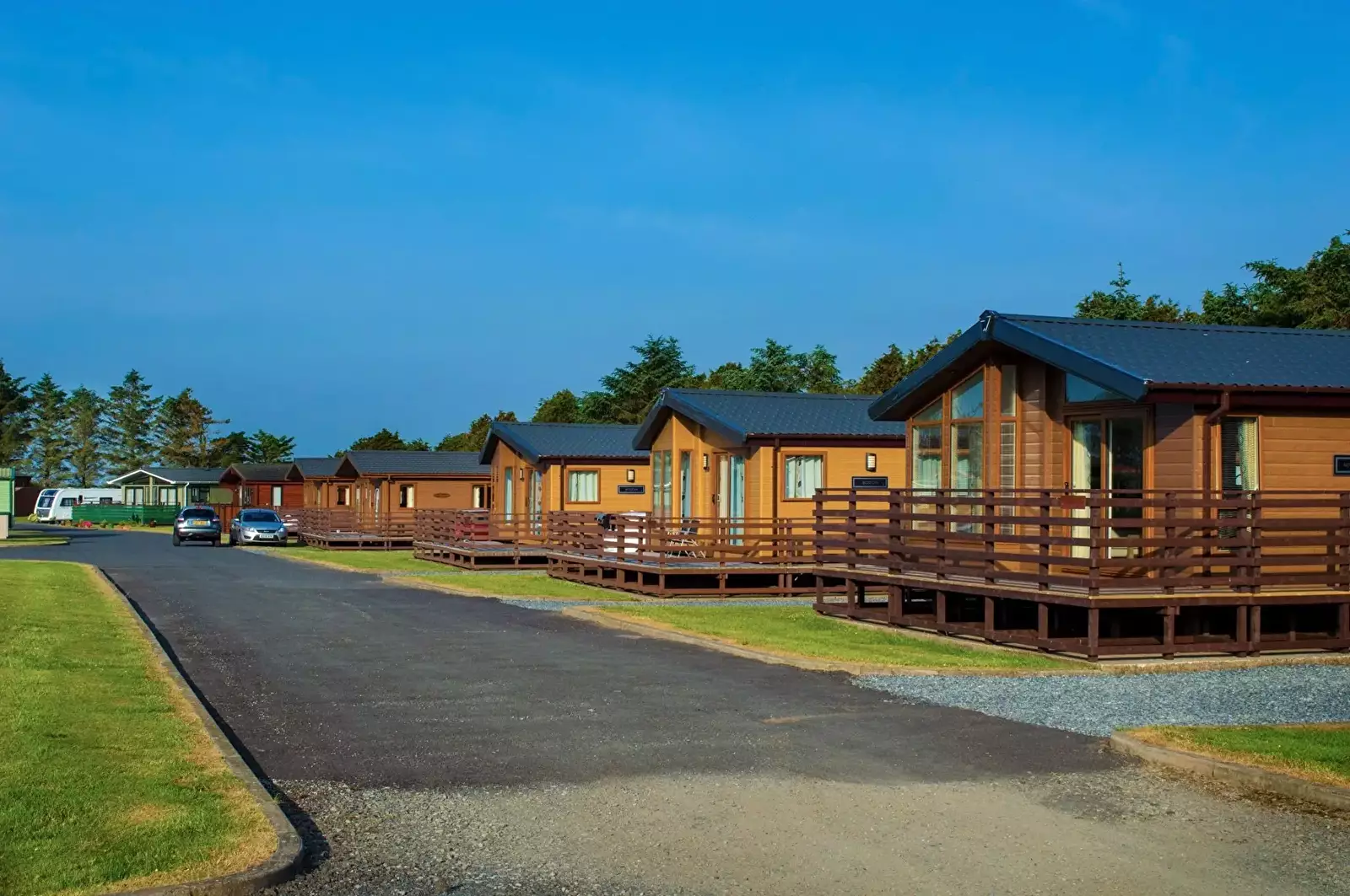 Lokalita Camping Glenluce Caravan Park