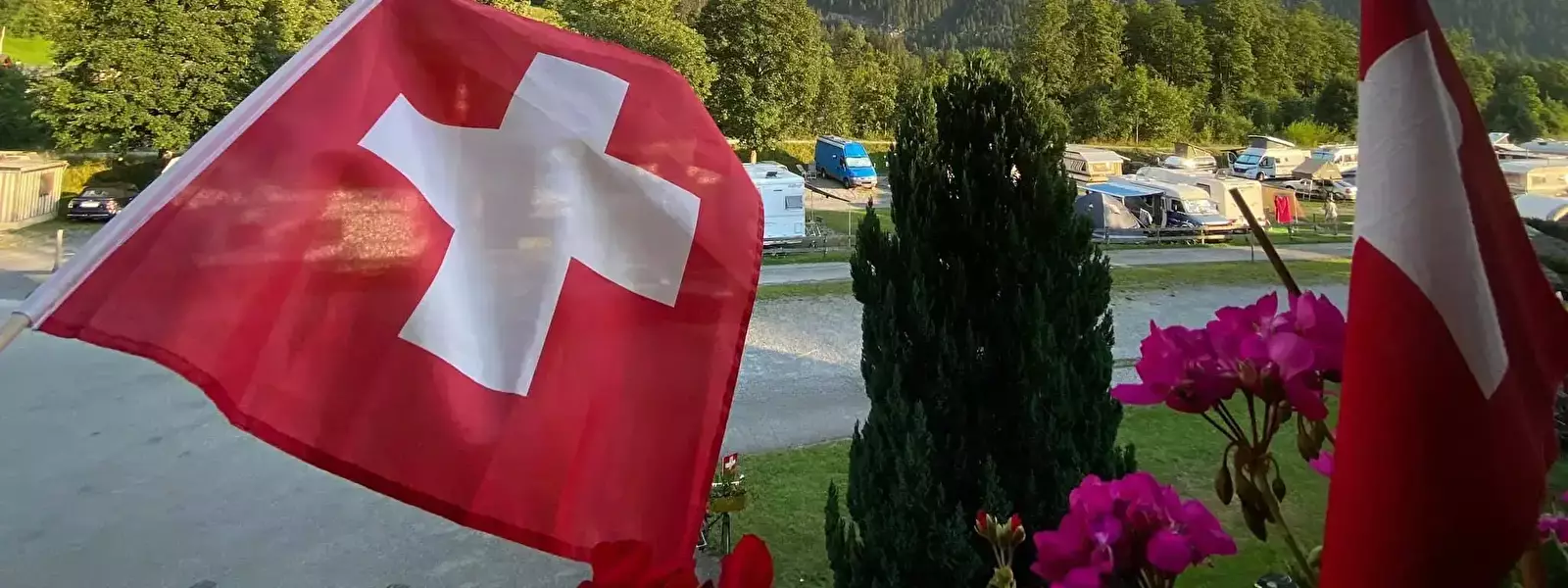 Lage Camping Gletscherdorf
