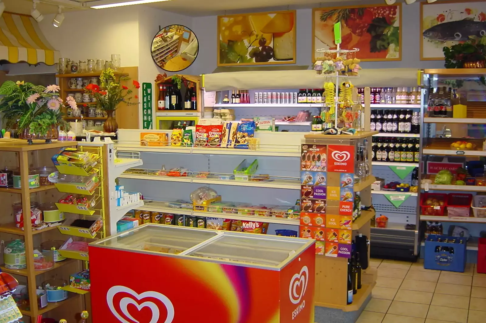 Obchod - supermarket Camping Grabner