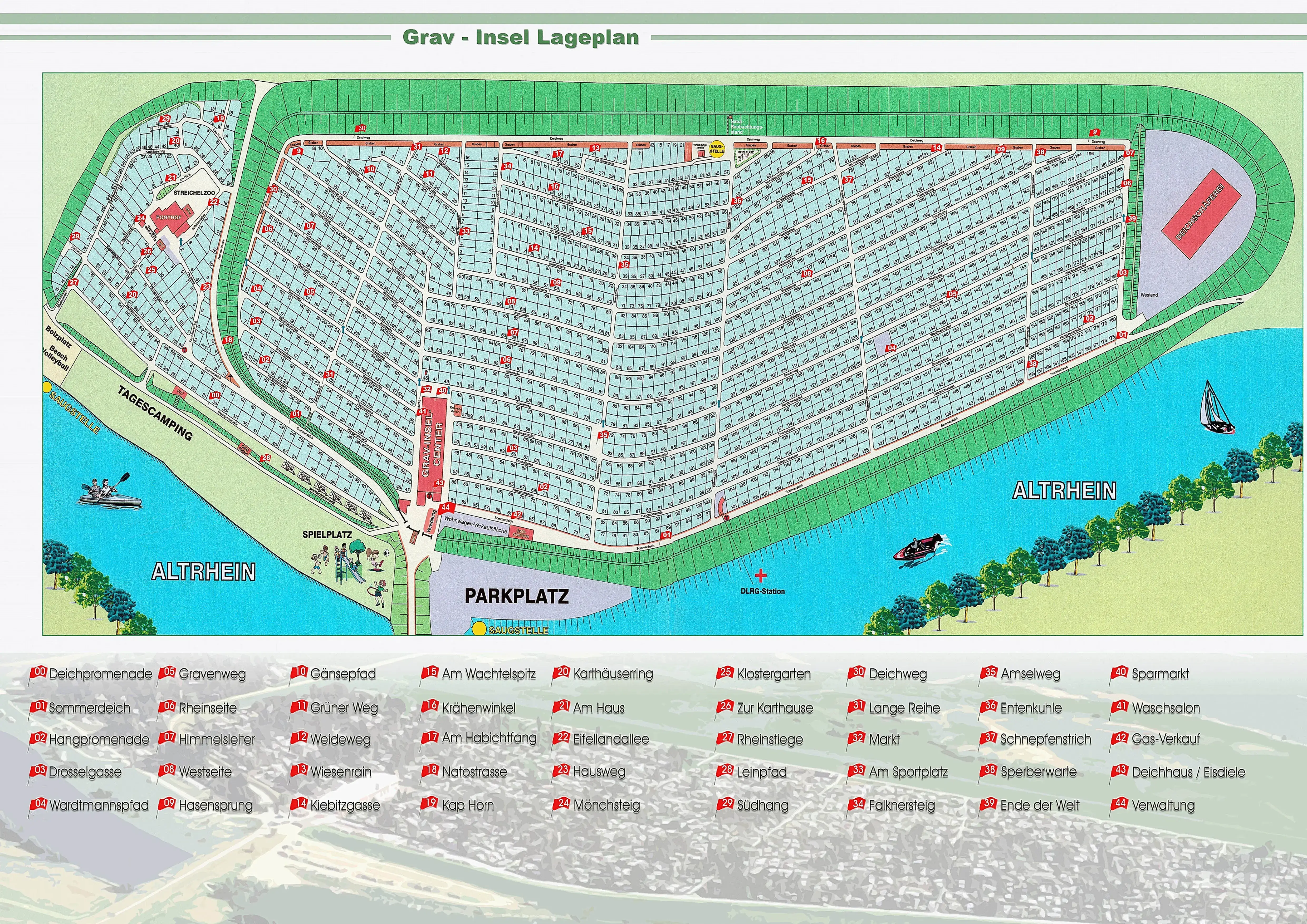 Camping Grav-Insel in Wesel, Germany (2026) | All campings on JetCamp.com