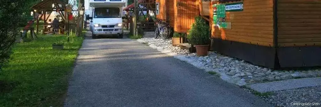 Vchod Camping Grein