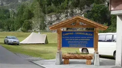 Zelt Camping Grimselblick