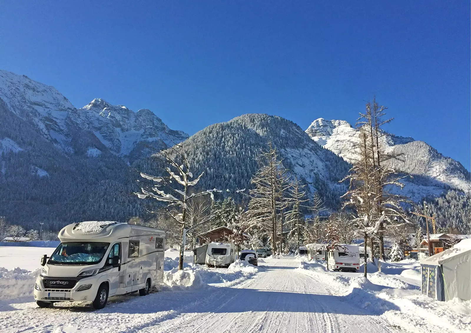 Piazzola camper Camping Grubhof