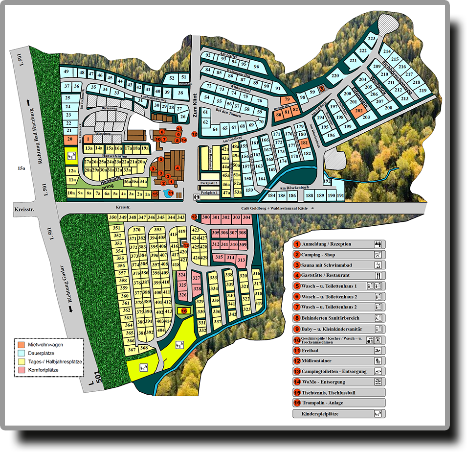 Camping Harz Camp Göttingerode in Bad Harzburg, Germany | JetCamp.com