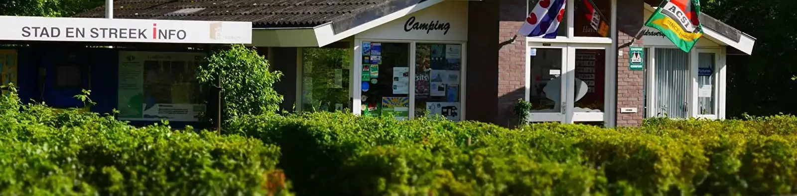 Reception office Camping & Haven Recreatie Dokkum
