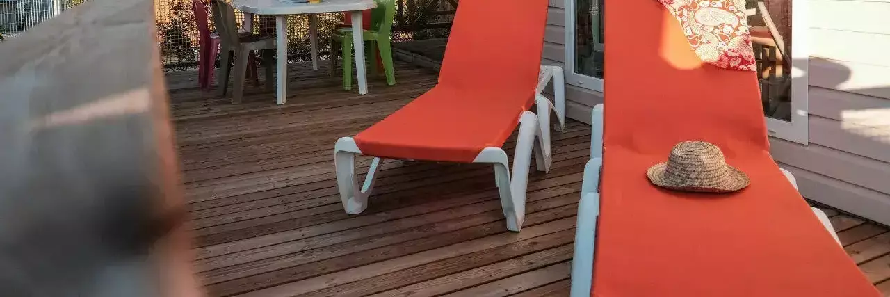 Interieur accommodatie Camping Hello Summer Inn