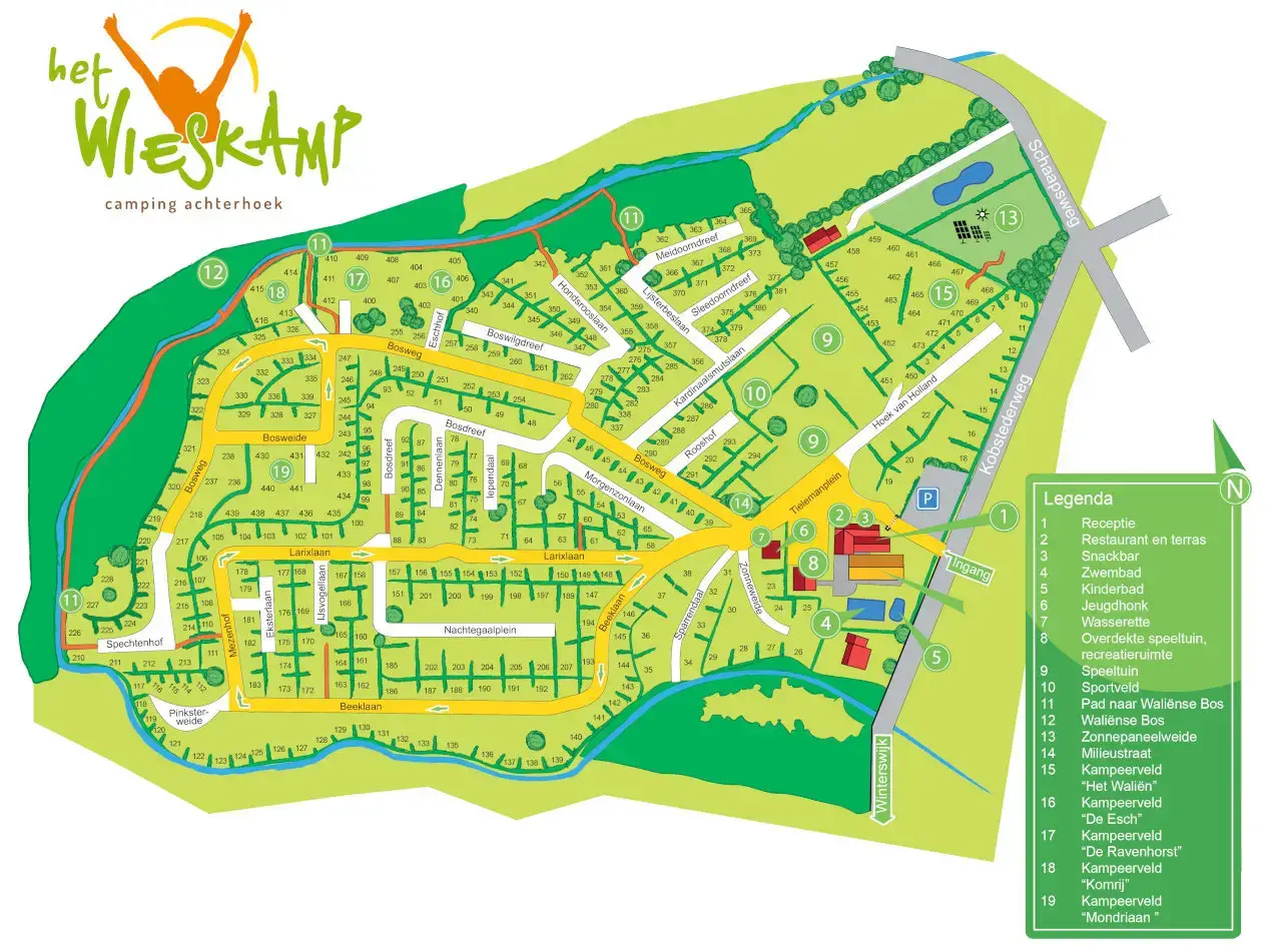 Camping het Wieskamp - Capfun in Winterswijk Henxel, Niederlande (2026) |  JetCamp.com