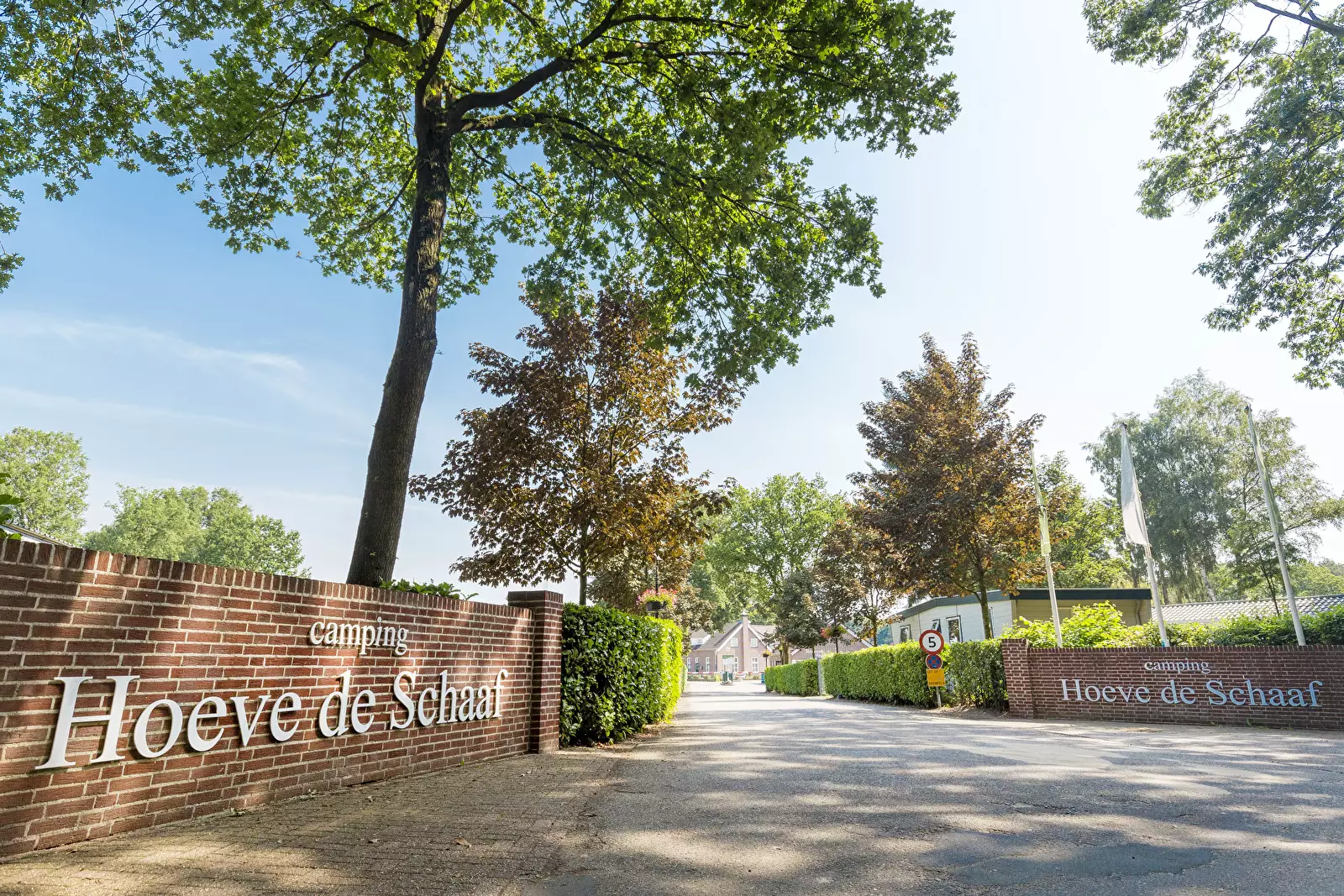 Vchod Camping Hoeve de Schaaf
