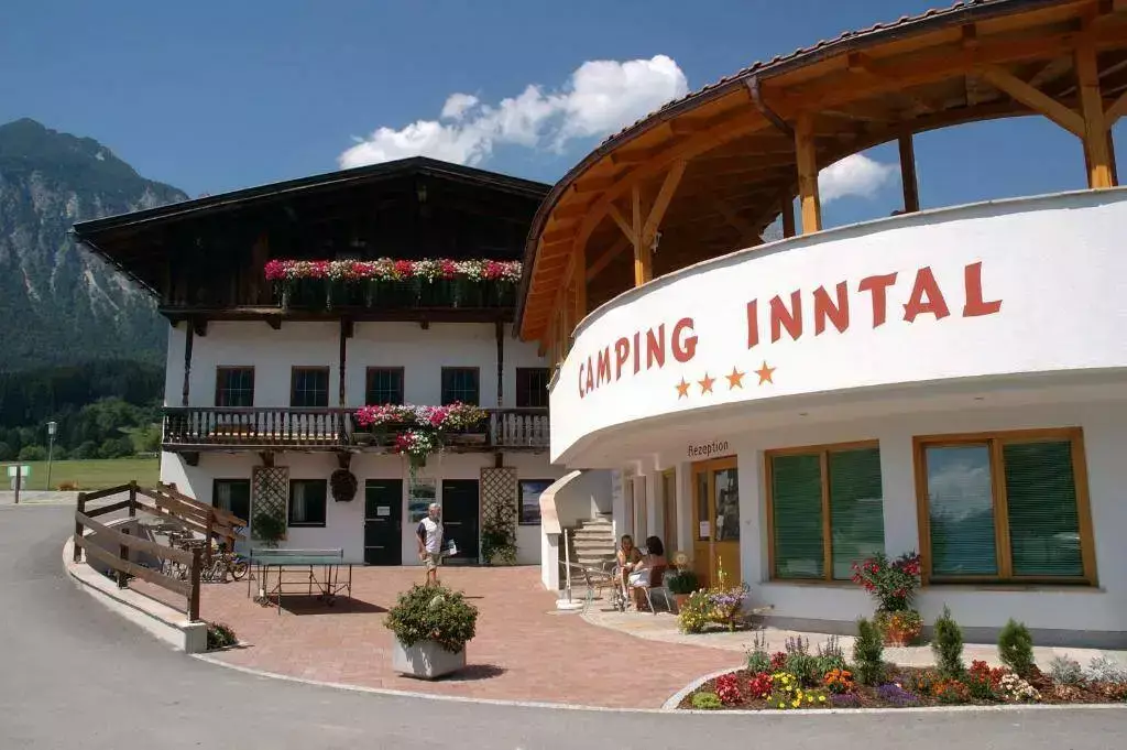 Entrance Camping Inntal