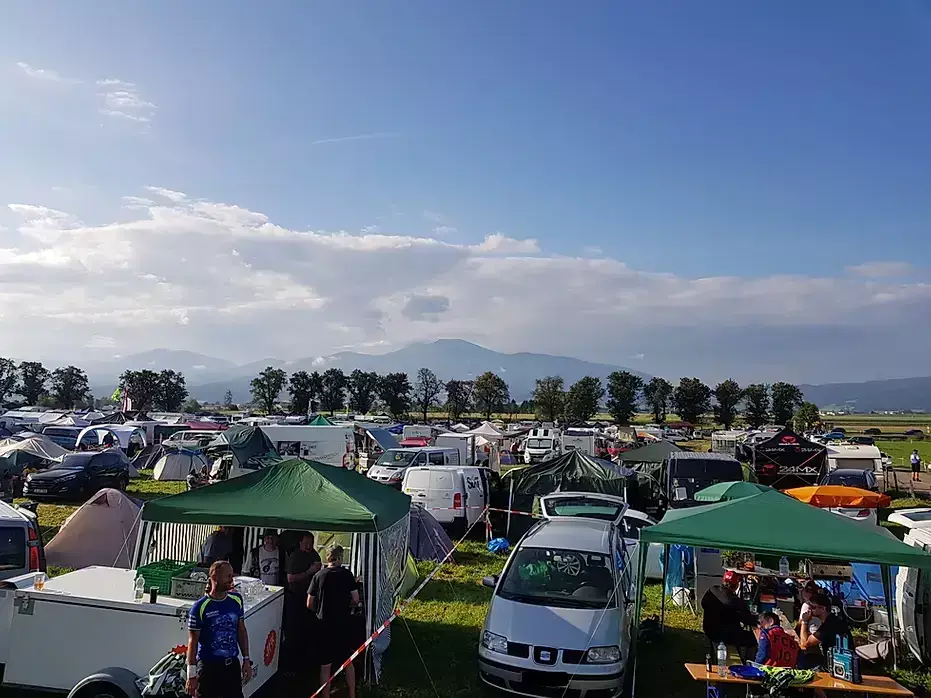 Udsigt Camping Josef Schindelbacher