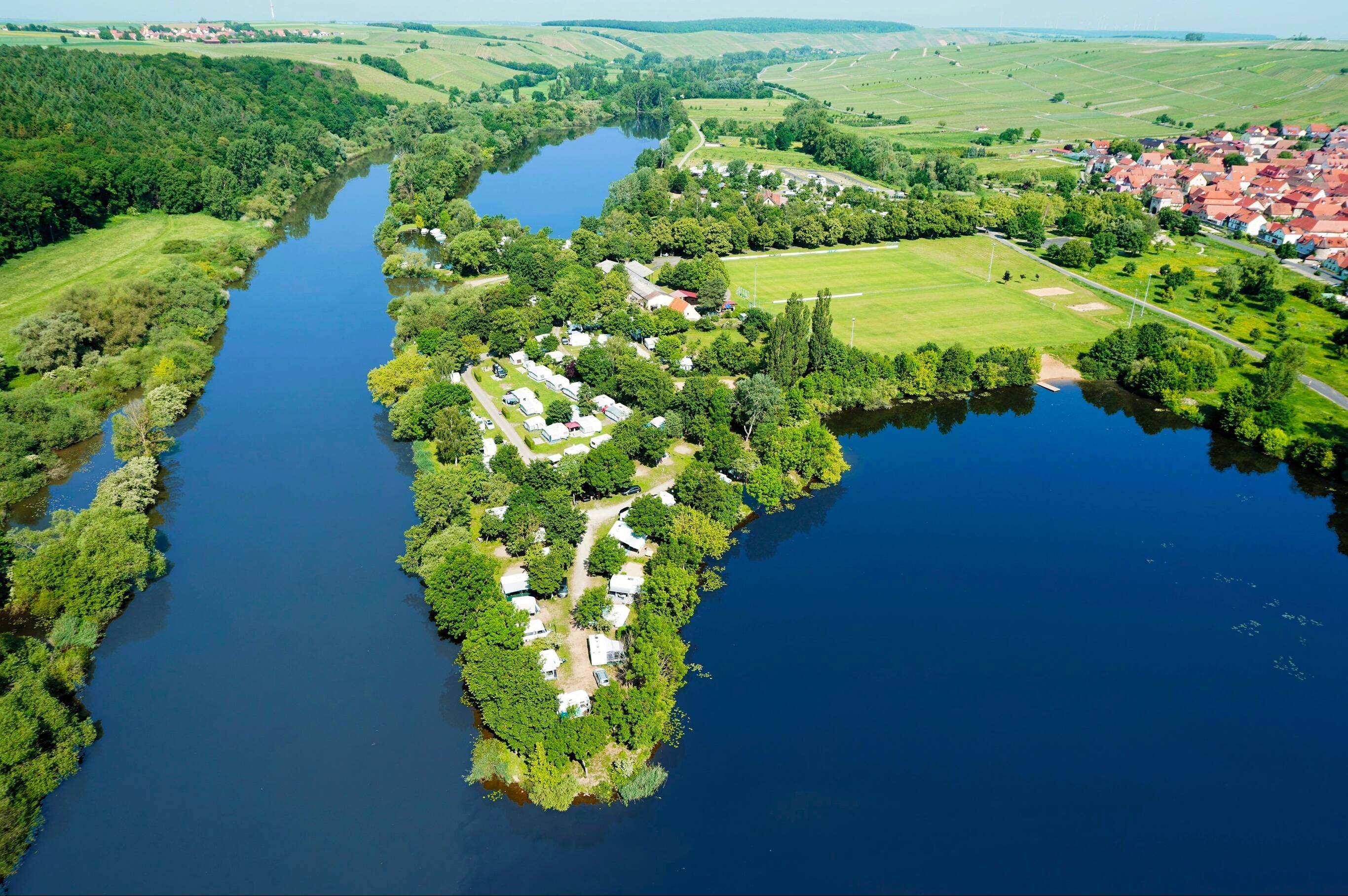 Camping Katzenkopf in Sommerach, Deutschland