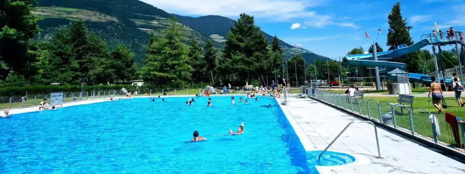 Swimming pool Camping Kiefernhain