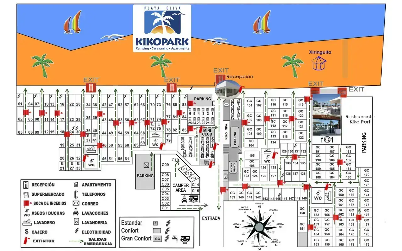 Camping Kikopark in Oliva, Spain (2026) | Book your camping on JetCamp.com