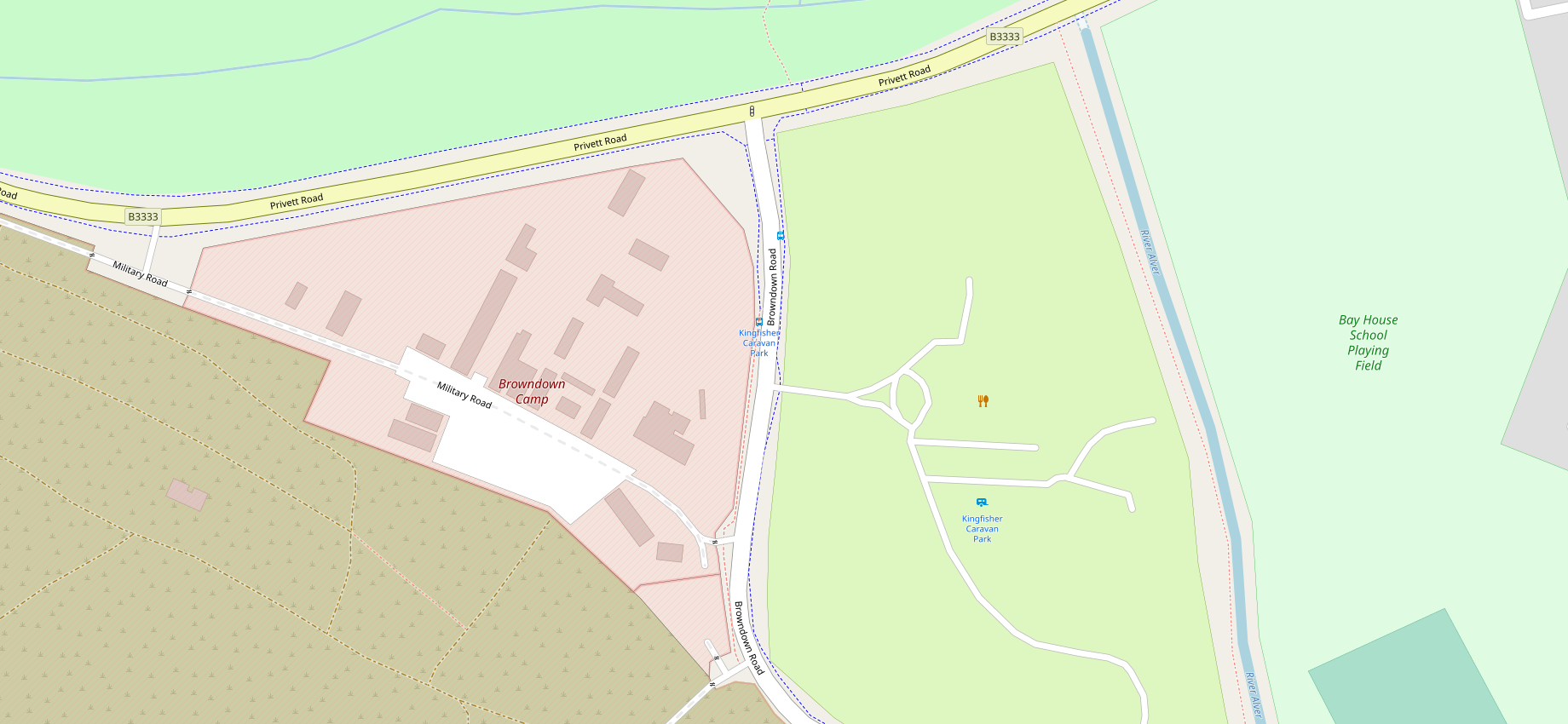 Kingfisher Caravan Park Map Kingfisher Caravan Park Map