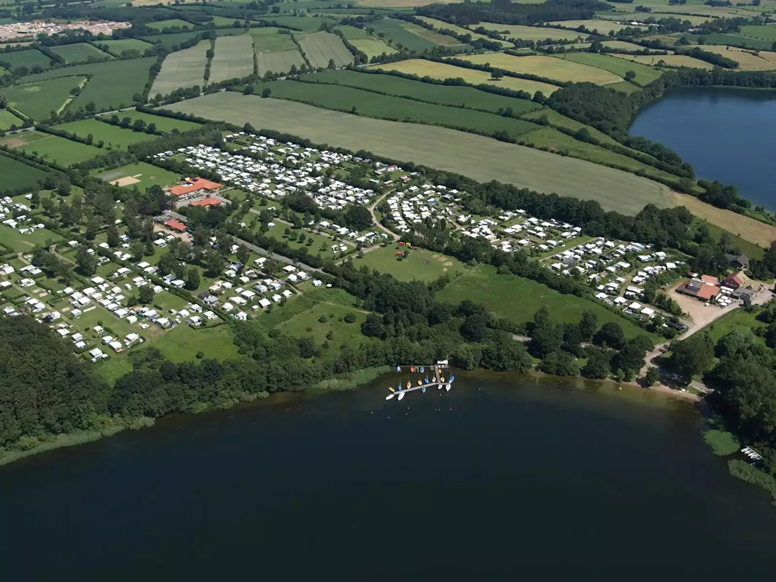 Visão geral da localização Camping Klüthseecamp & Seeblick