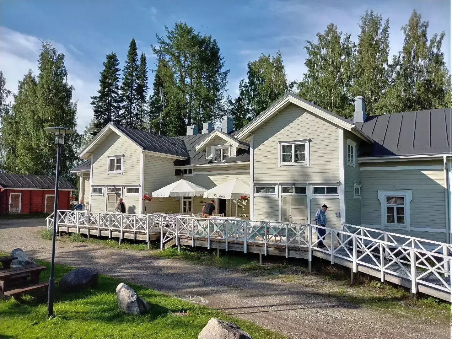 Kavárna restaurace bar Camping Koljonvirran Kartano