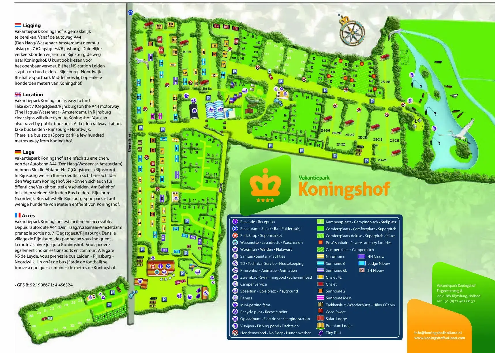 Camping Koningshof in Rijnsburg, Niederlande (2026) | Buchen Sie Ihren  Campingplatz auf JetCamp.com