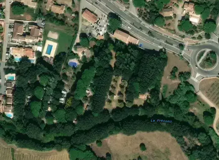 Udsigt Camping La Beaumette