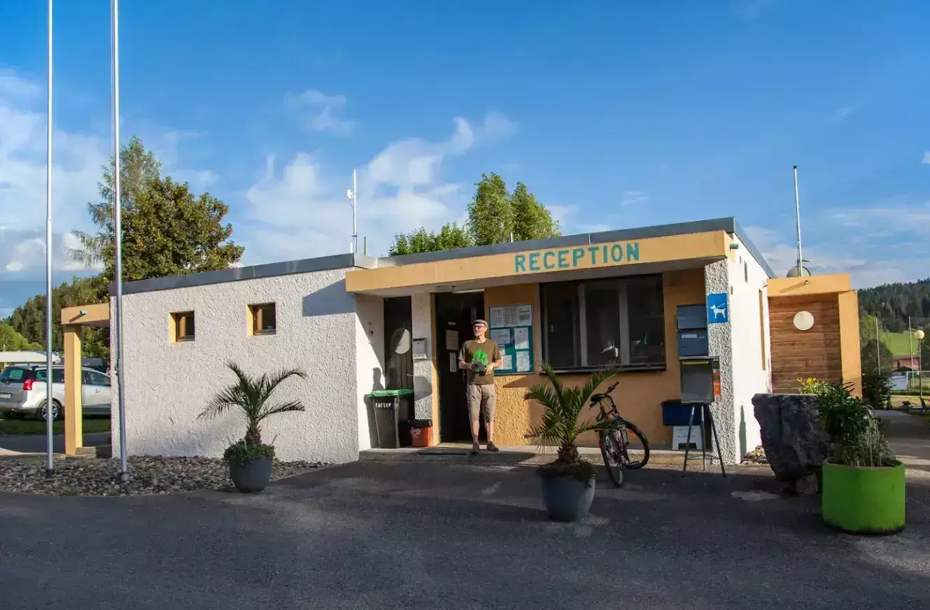 Receptie Camping la Belle Verte
