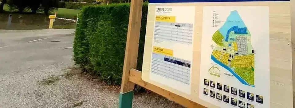 Ingresso Camping La Bexanelle