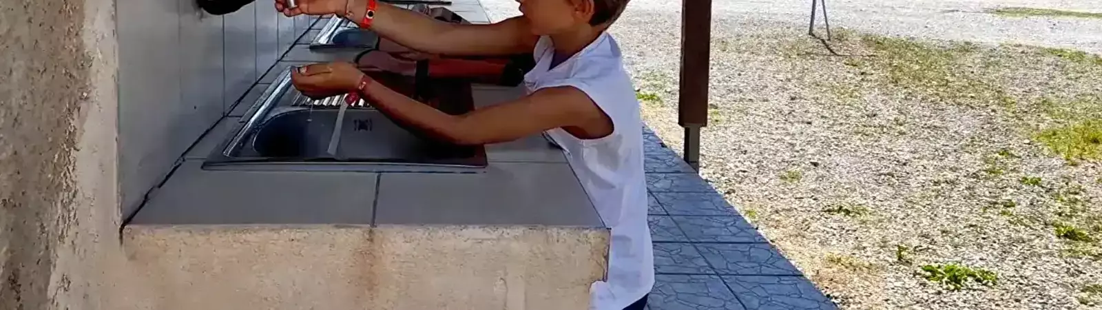 I sanitari Camping La Célestine - Tikayan