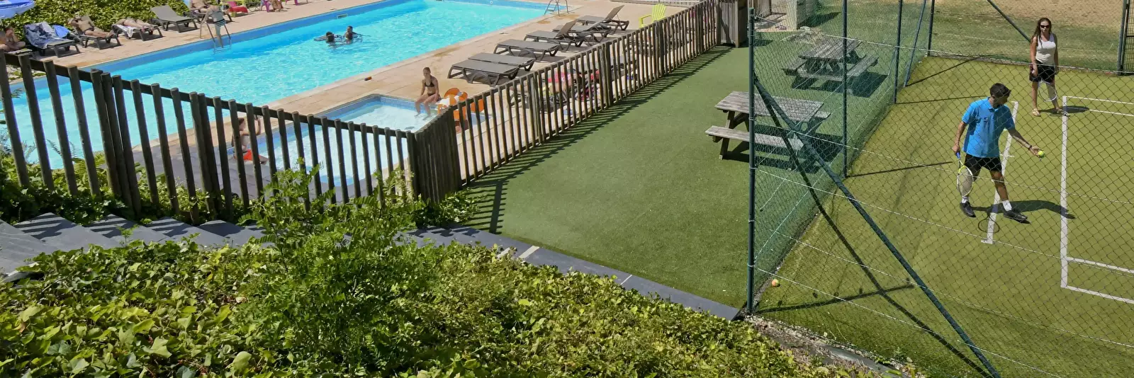 Piscina Camping La Chataigneraie - Flower