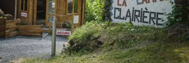 Ingresso Camping La Clairière
