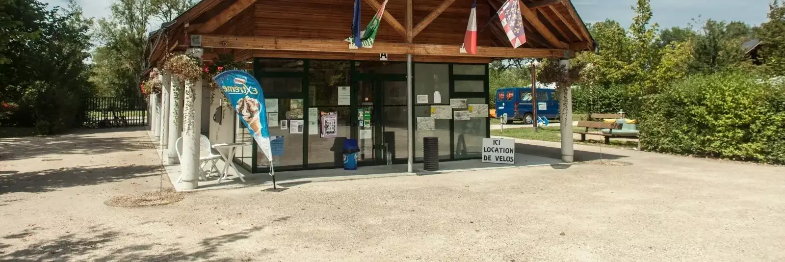 Receptie Camping La Confluence - Onlycamp