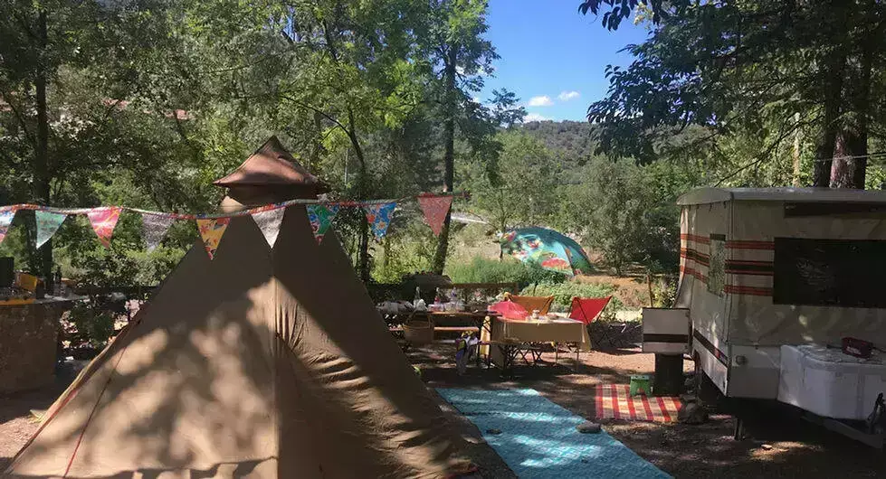 Staanplaats Camping La Corconne