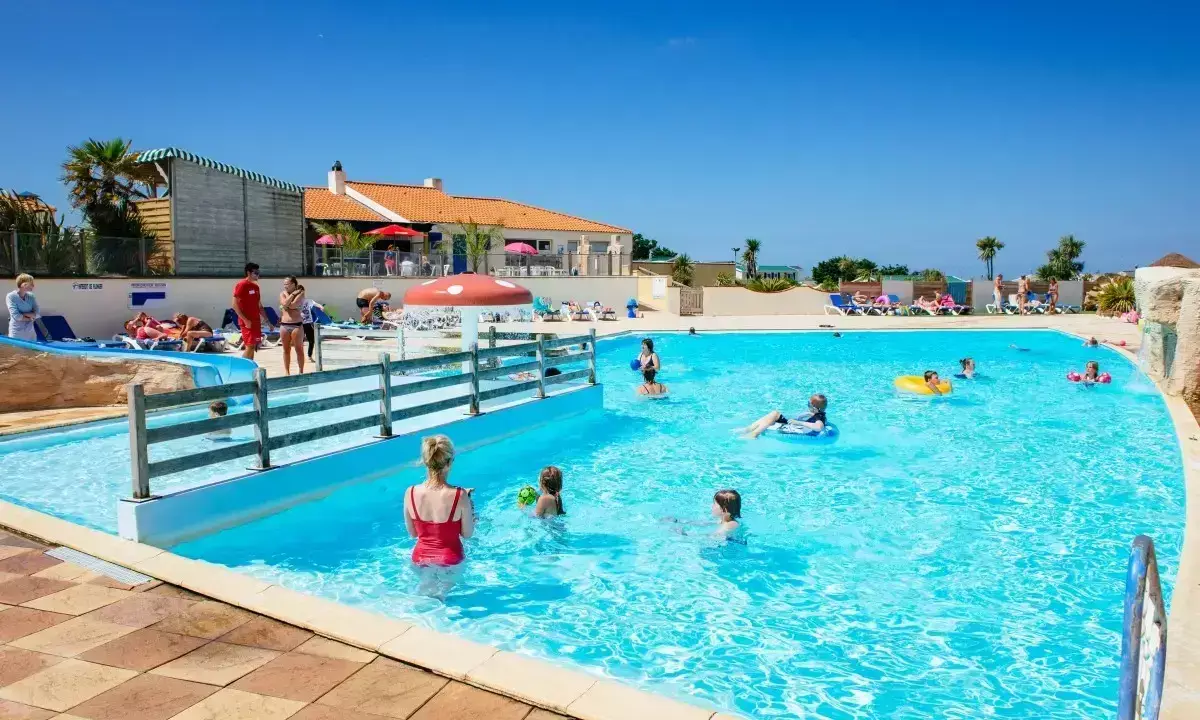 Zwembad Camping La Dune des Sables - Chadotel