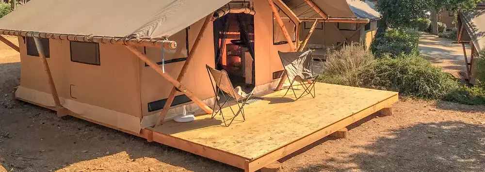 Glamping Camping La Foret De Janas - Huttopia