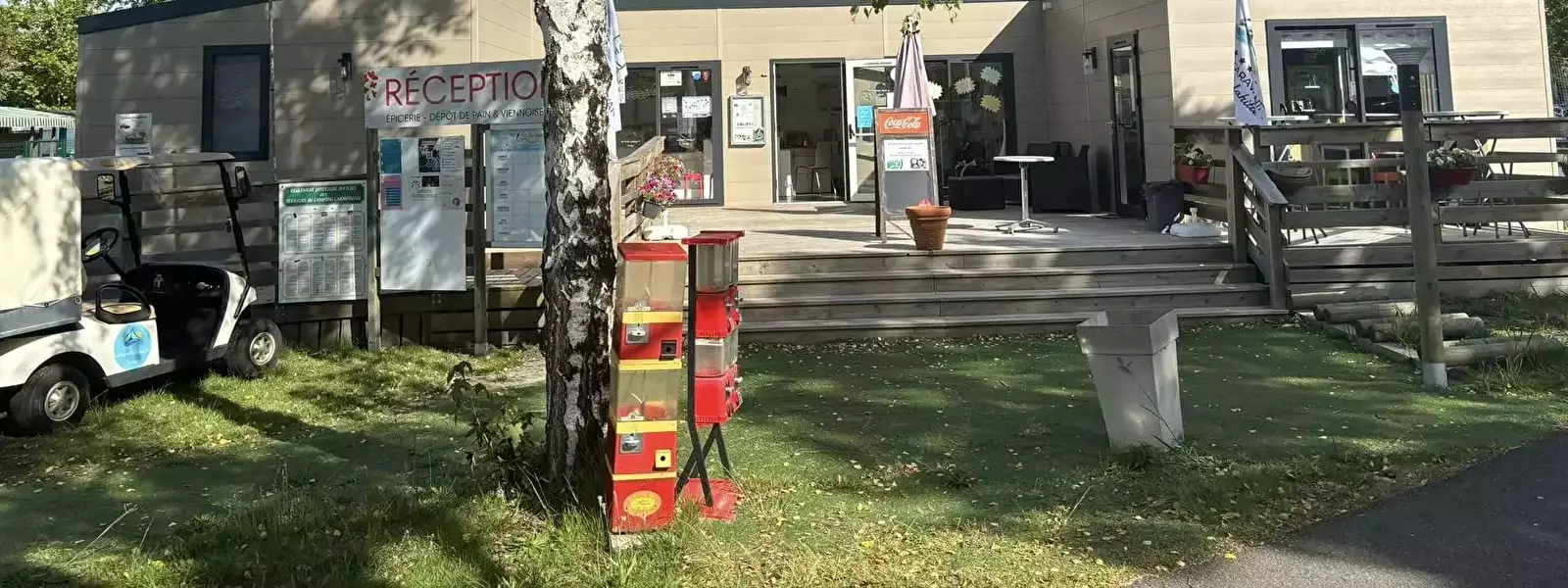 Reception office Camping La Forêt Lahitte Biscarosse
