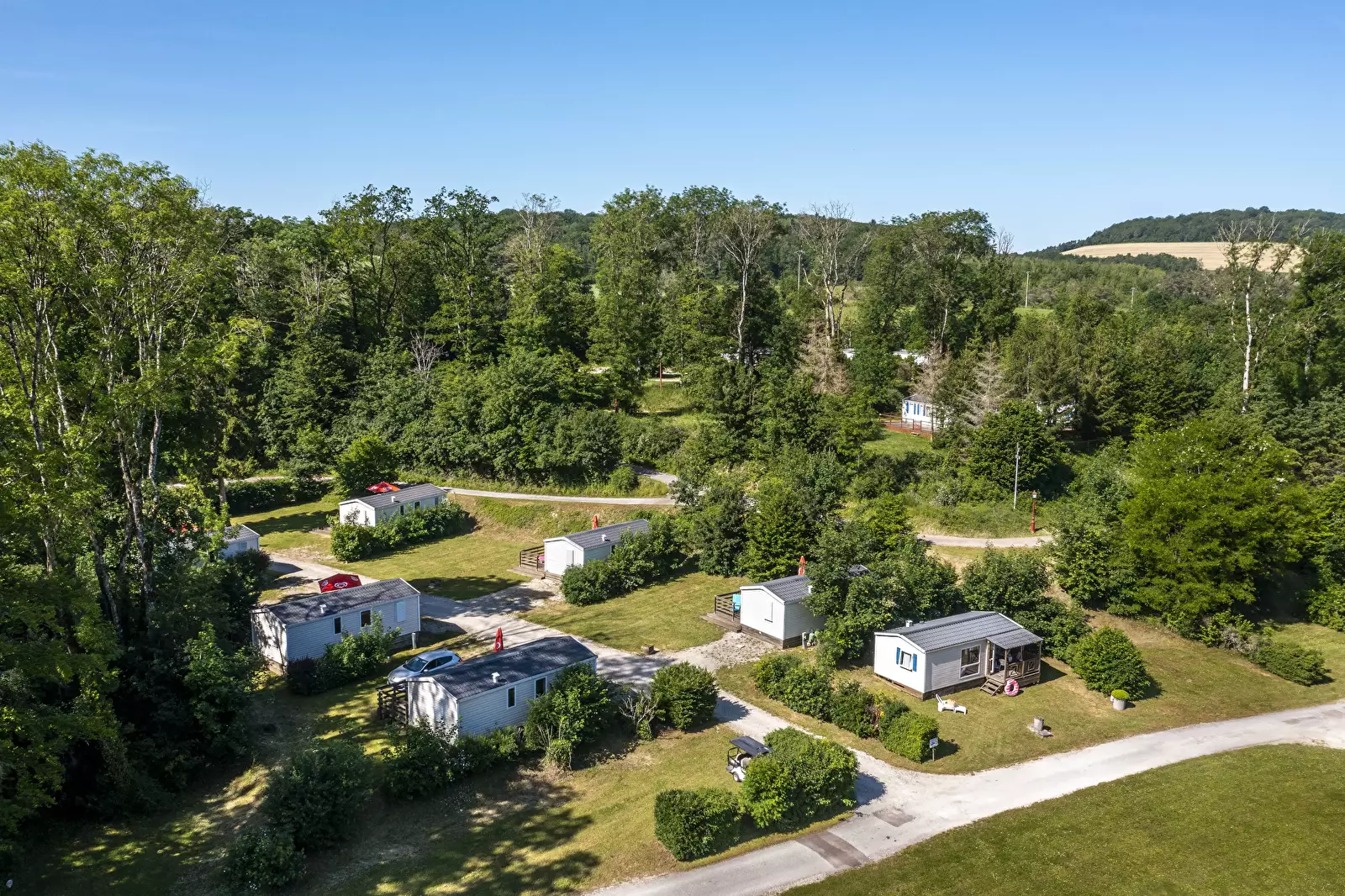 Panoramica Camping La Forge de Sainte Marie
