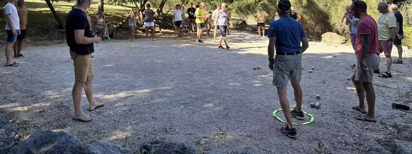 Jeu de boules Camping la Gautière