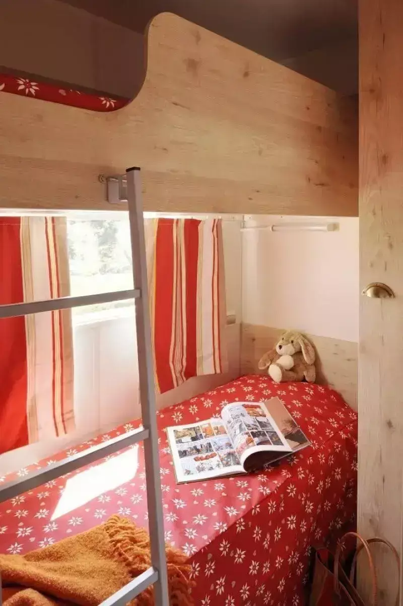 Interiér ubytování Camping La Linotte