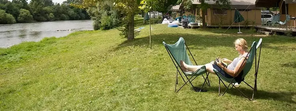 Posizione Camping La Plage Blanche - Huttopia