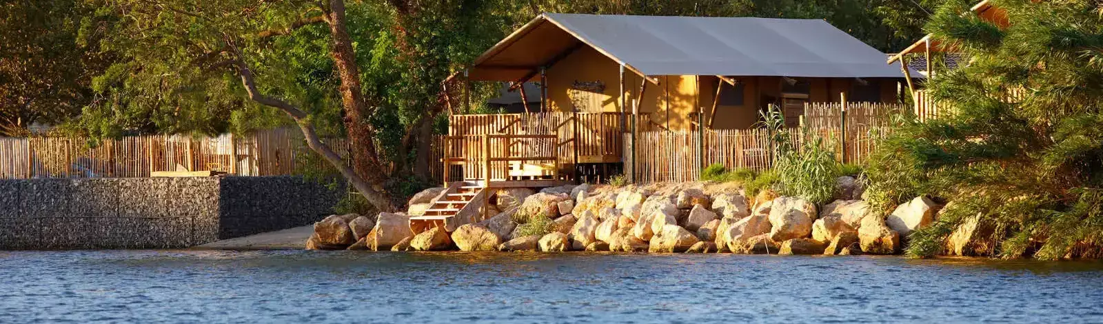 Tenda Safari Camping La Plage D'argens