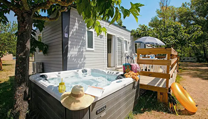 Camping La Plage de L'Orb.