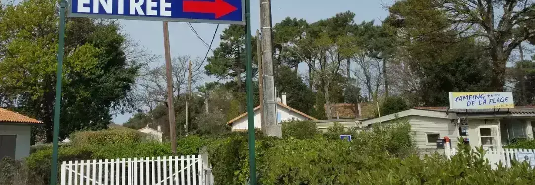 Ingresso Camping La Plage