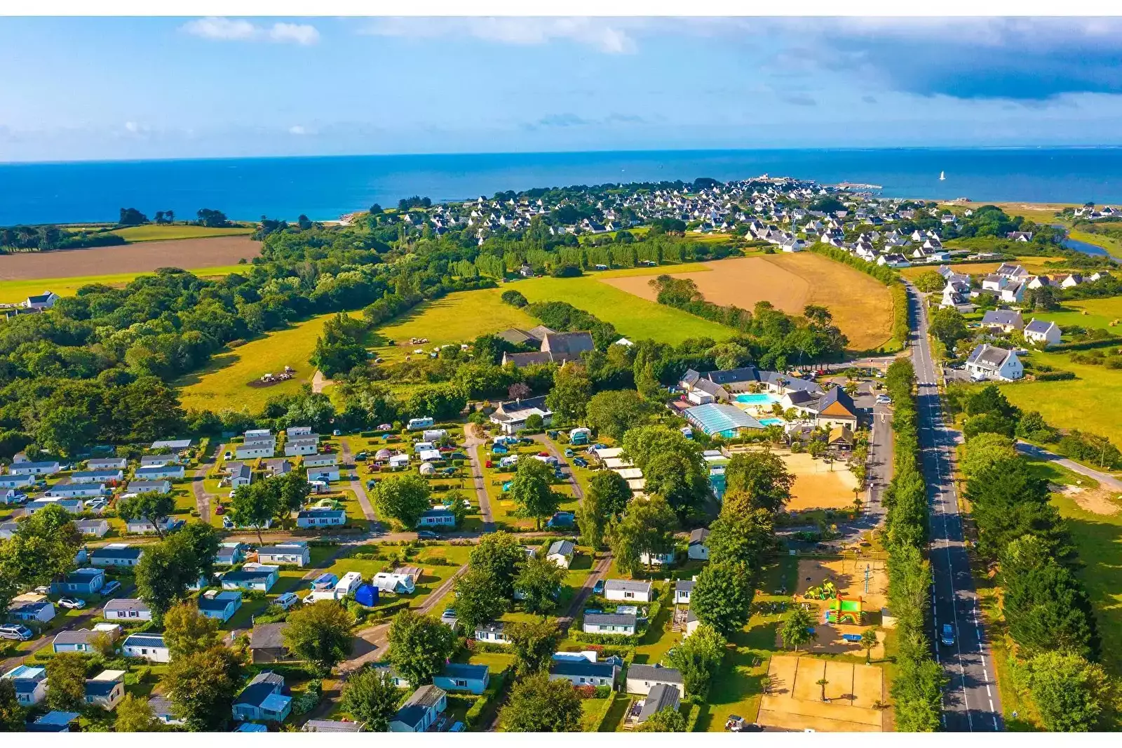 Locatie overzicht Camping La Pommeraie de l'Océan - Marvilla Parks