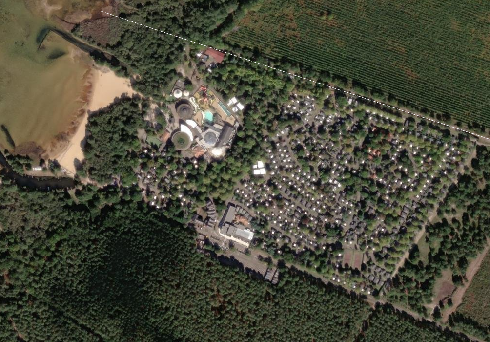 Locatie overzicht Camping La Rive