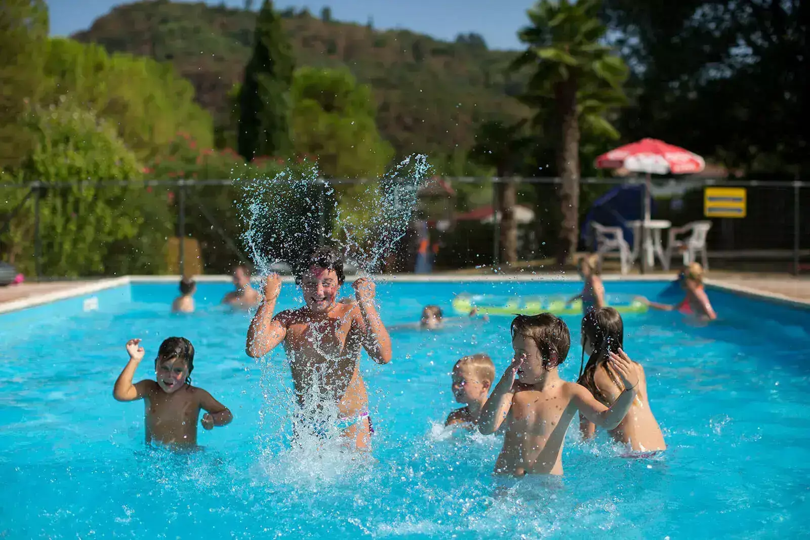 Swimming pool Camping La Rocca