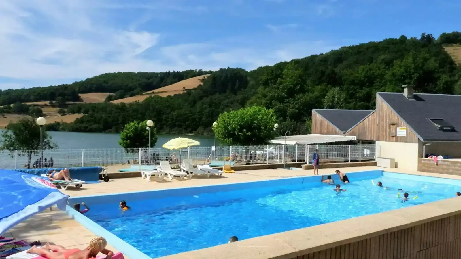 Piscina Camping La Romiguière