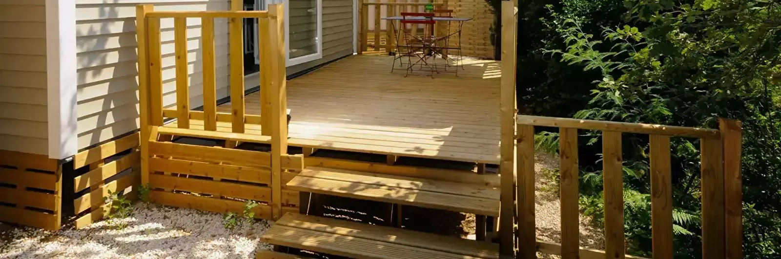 Ingresso Camping La Rouillère