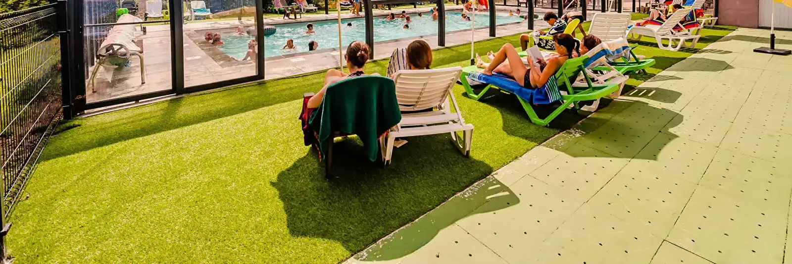 Zwembad Camping La Steniole - Flower