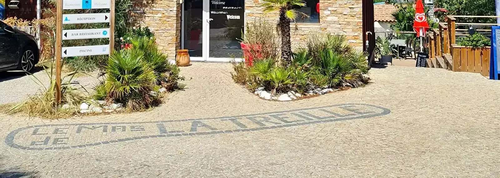 Reception Camping La Treille