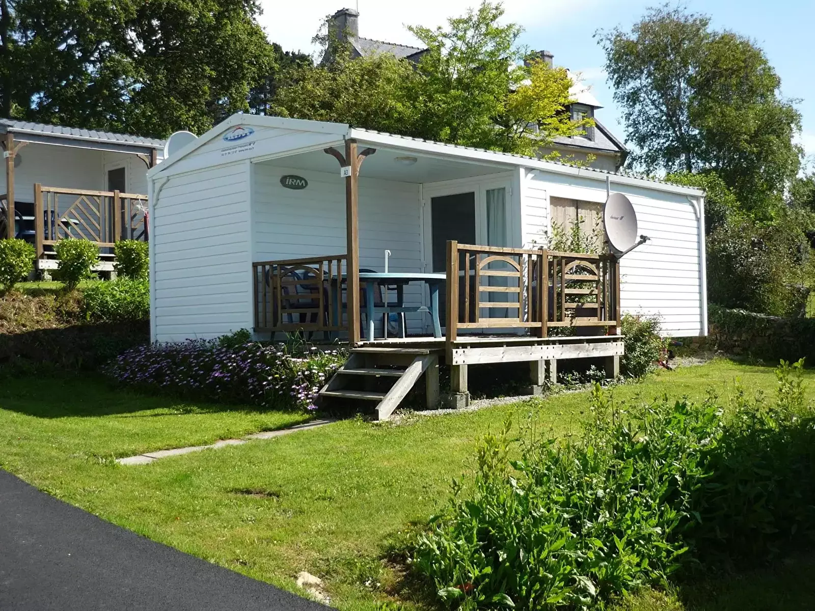 Chalet-Bungalow Camping L'aber