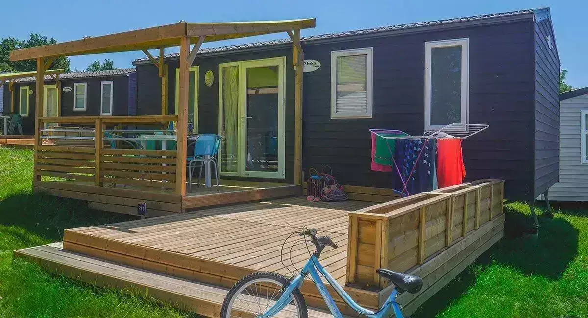 Mobile home - Stacaravan Camping Lac Aux Oiseaux - Flower